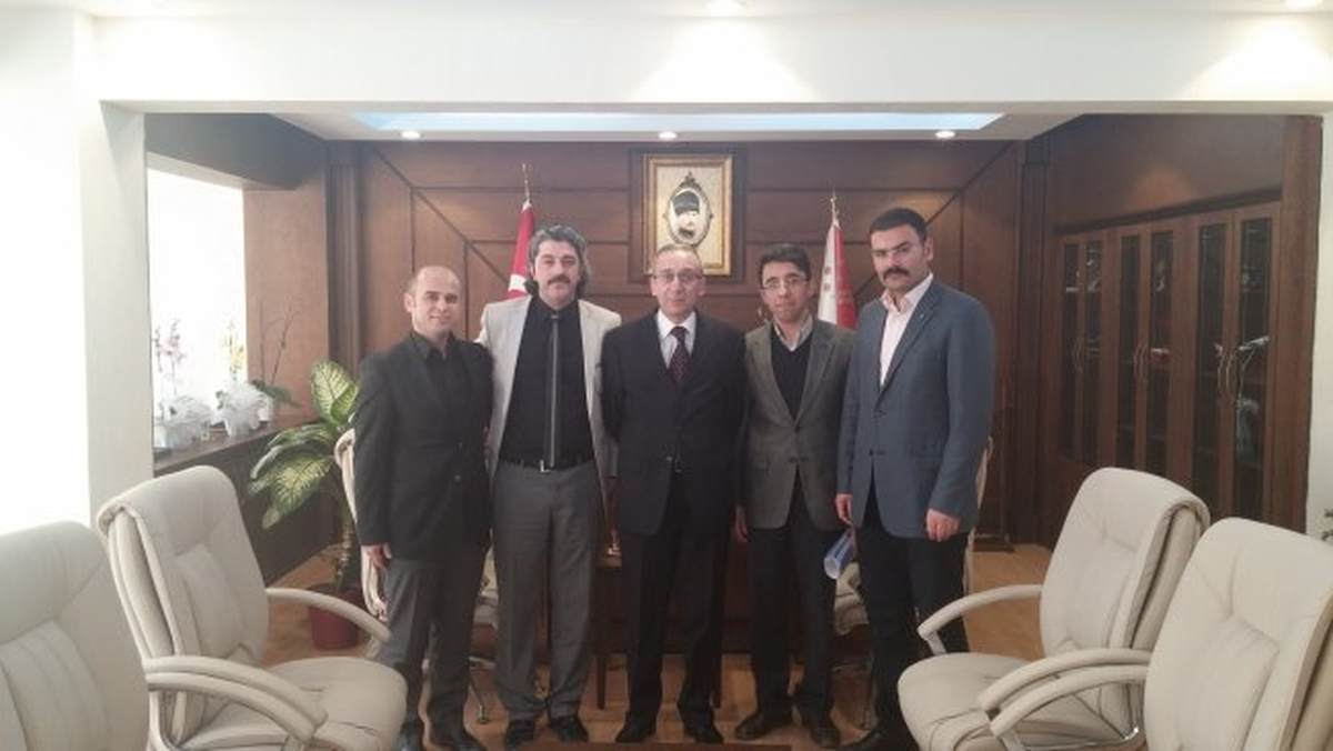 Aktif-Sen Samsun Emniyet Müdürü Yavuz\'u Ziyaret Etti