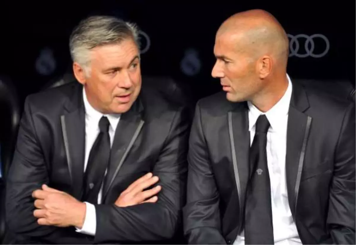 Ancelotti\'den Zidane\'a Destek