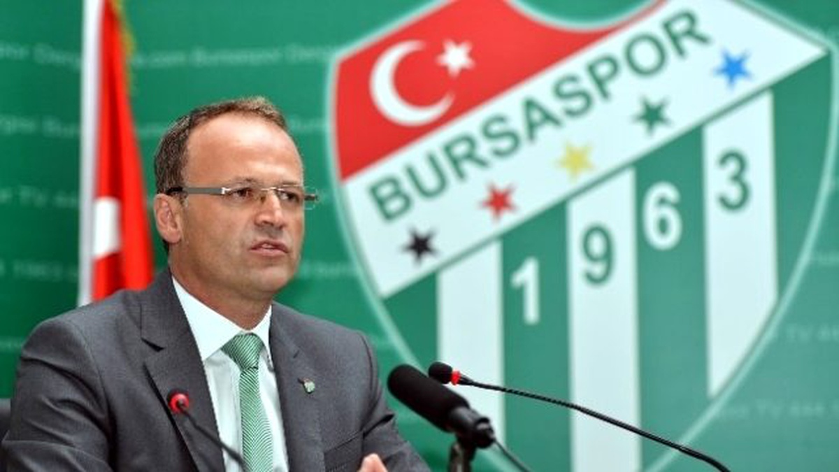 Bursaspor Teknik Direktörü Buz -