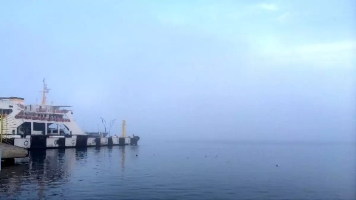 Çanakkale Boğazında Yoğun Sis