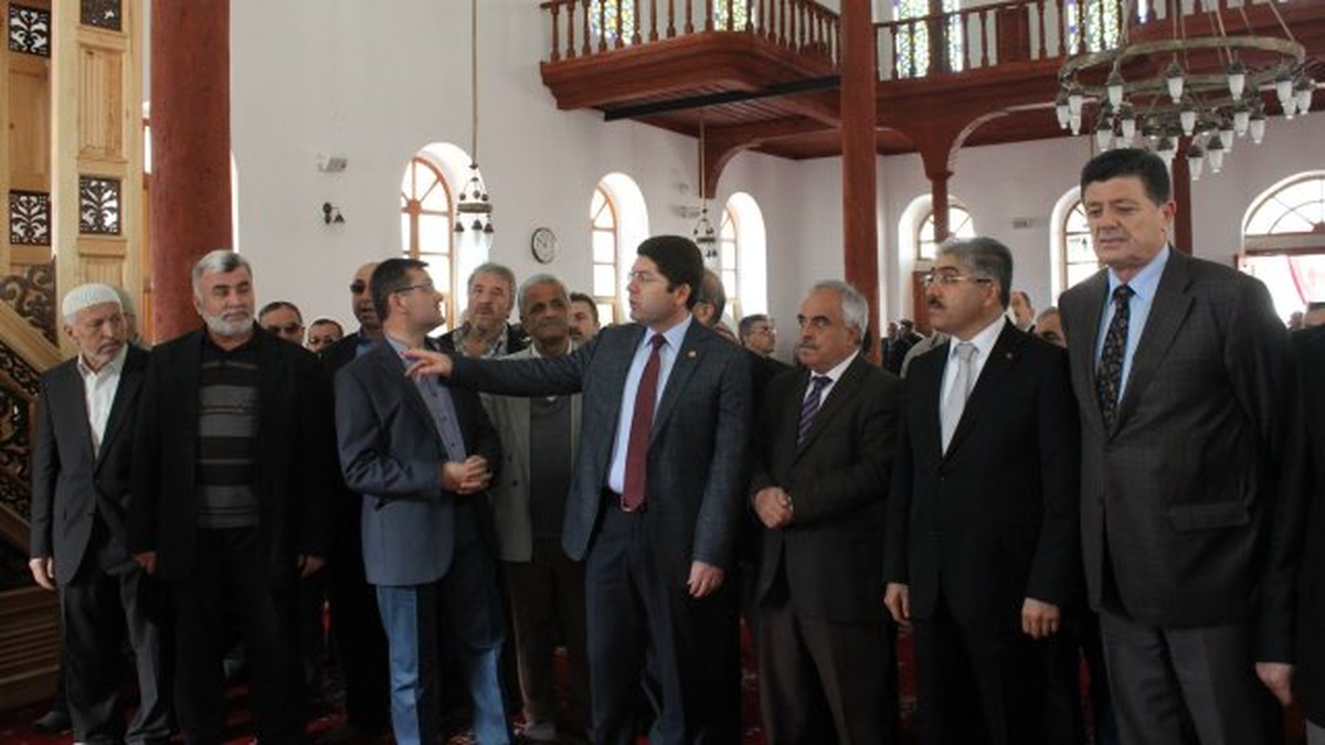Milletvekili Tunç Tarihi Şadırvan Camii\'nin Açılışında Konuştu