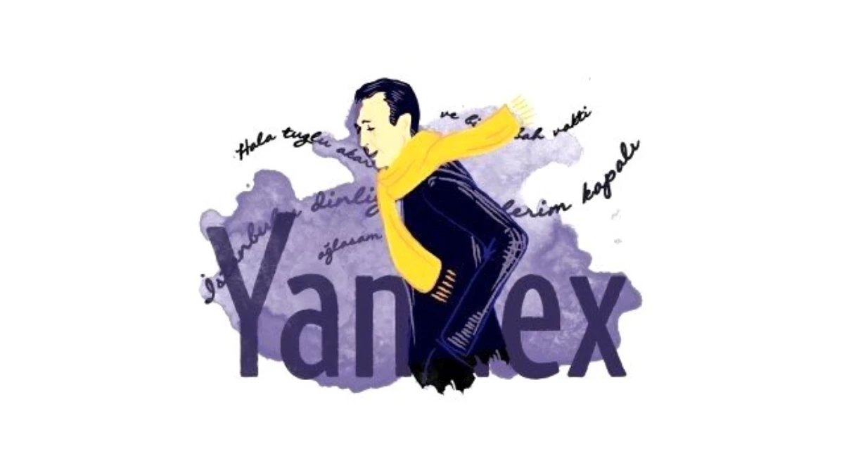 Yandex\'ten Orhan Veli\'nin 100. Doğum Gününe Özel Logo