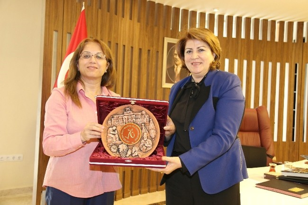Azerbaycan Eğitim Müsteşarı Nasibova, Nevşehir Hacı Bektaş Veli Üniversitesi\'nde