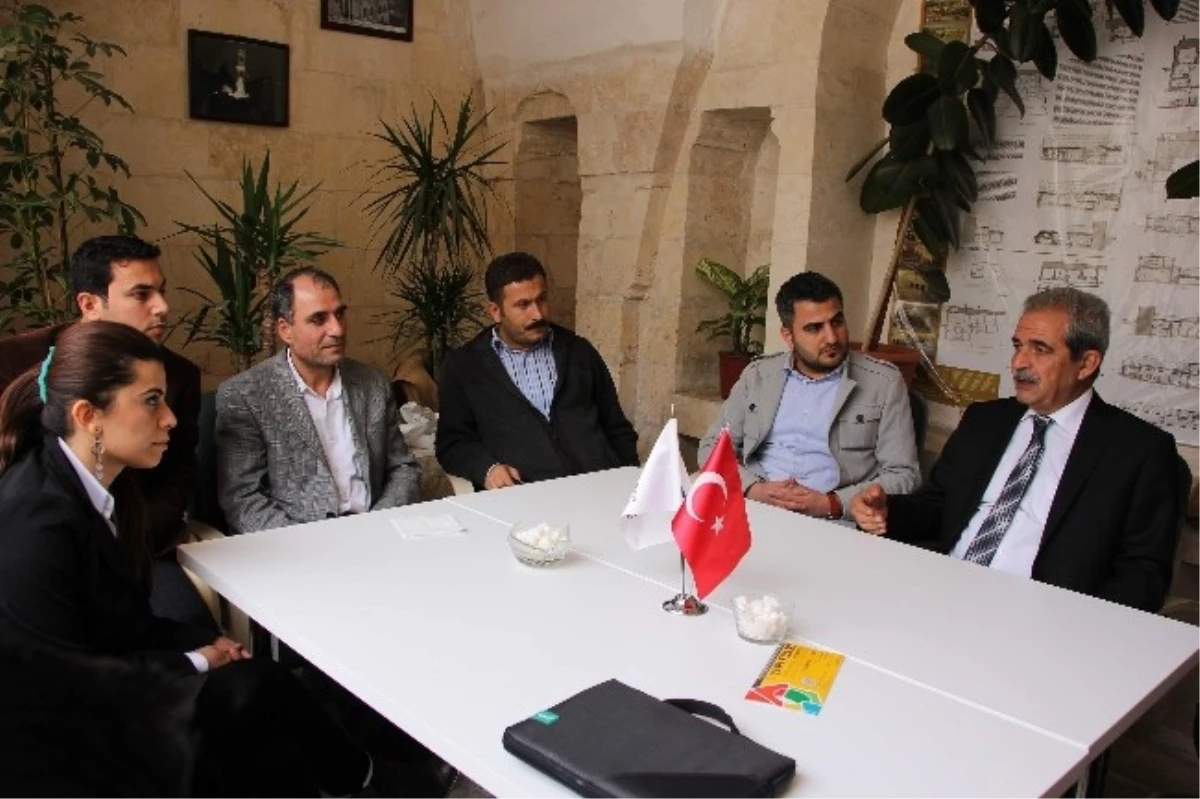 Haliliye Belediye Başkanı Demirkol'dan Mimarlara Ziyaret