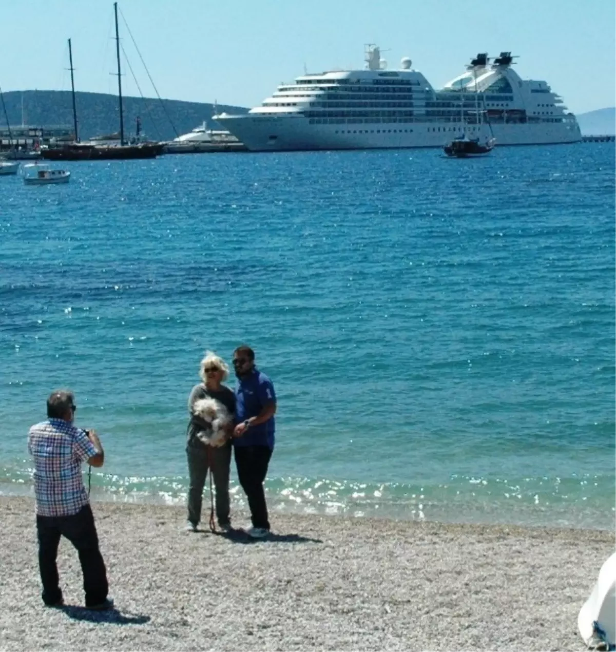 Bodrum\'a Yolcu Gemileri Yanaşmaya Başladı