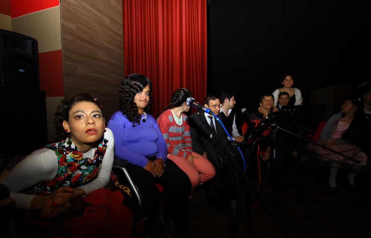 Engelli Öğrenciler, Bando Eşliğinde Konser Verdi