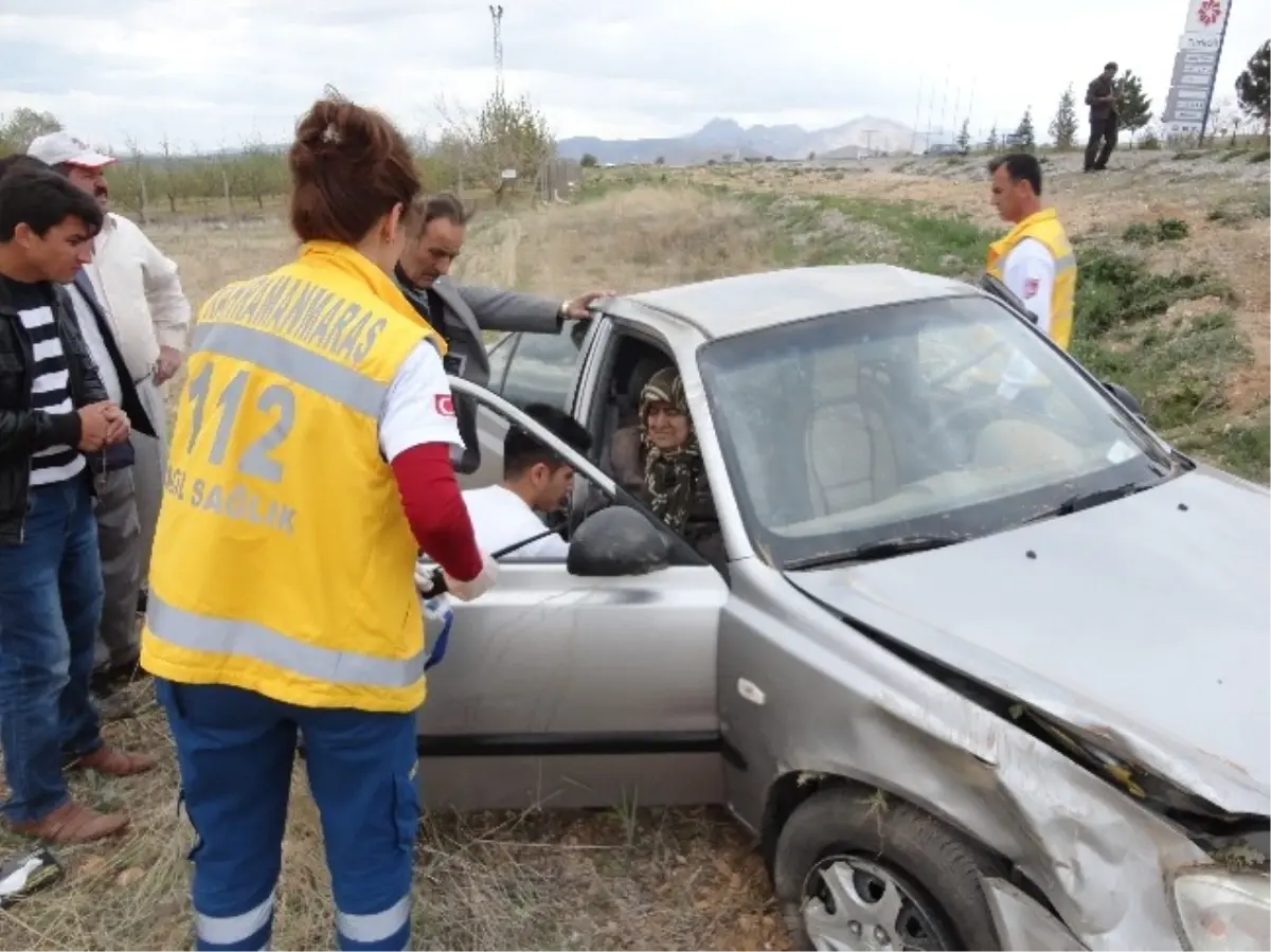 Kahramanmaraş\'ta Trafik Kazası: 2 Yaralı