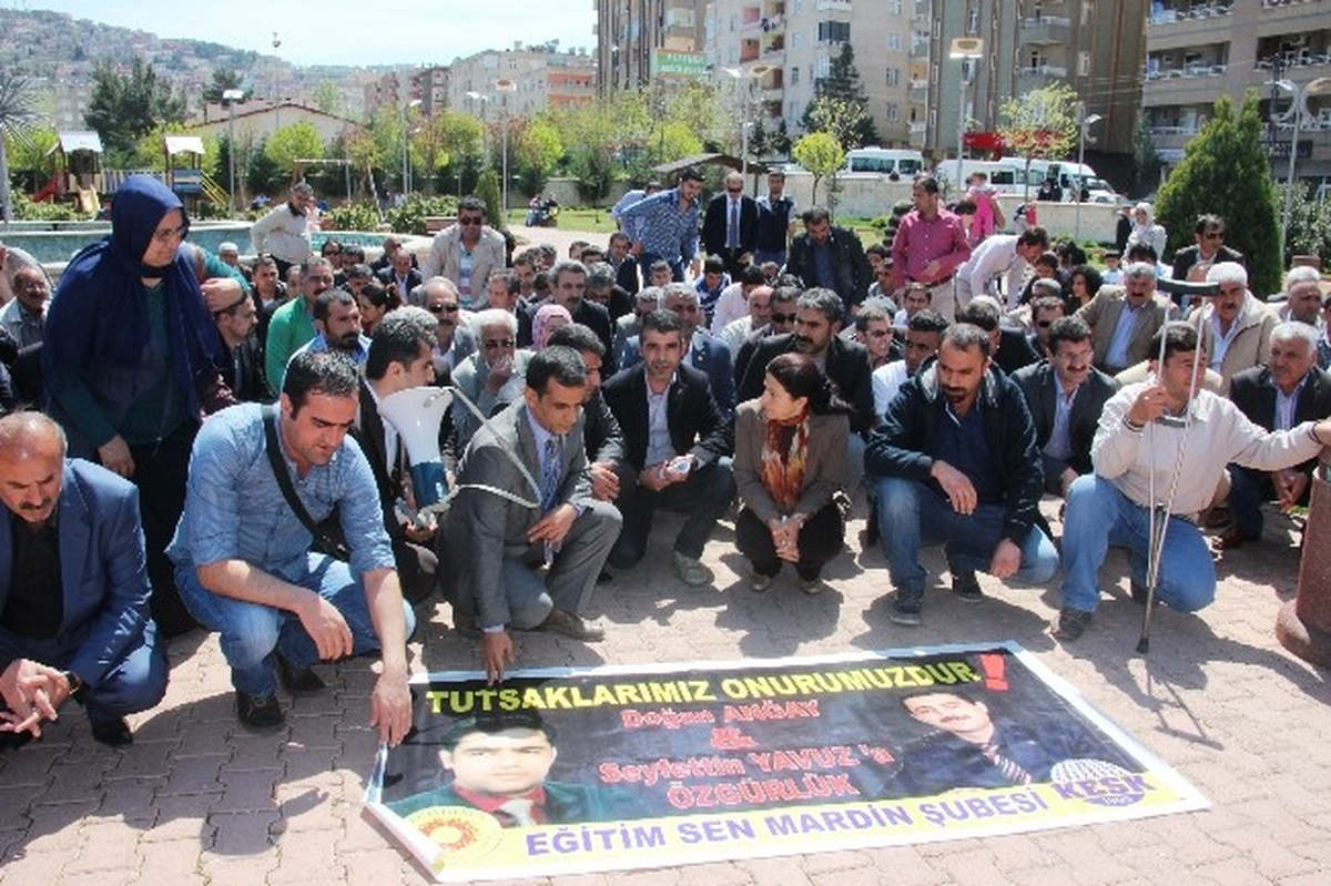 KESK, Kck\'dan Tutuklu Üyeleri İçin Eylem Yaptı