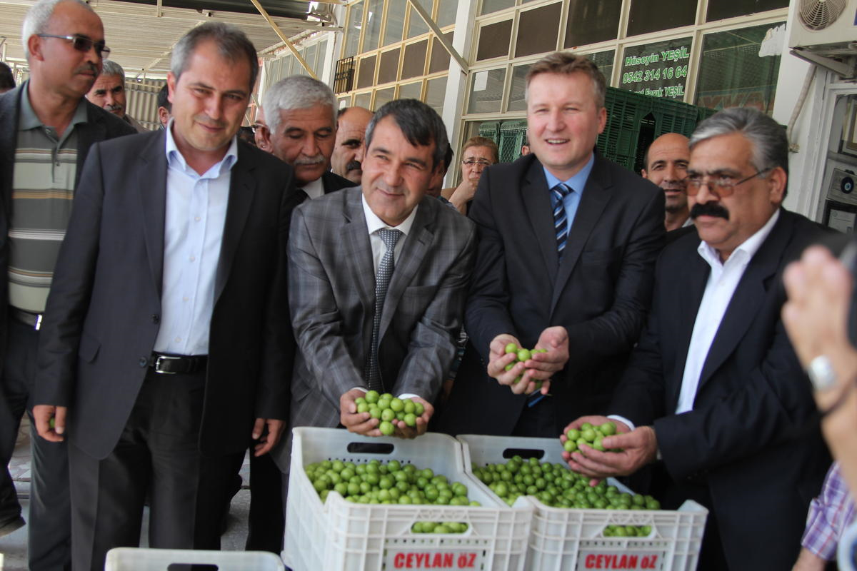Mut İlçesinde Hal Sezonu Başladı