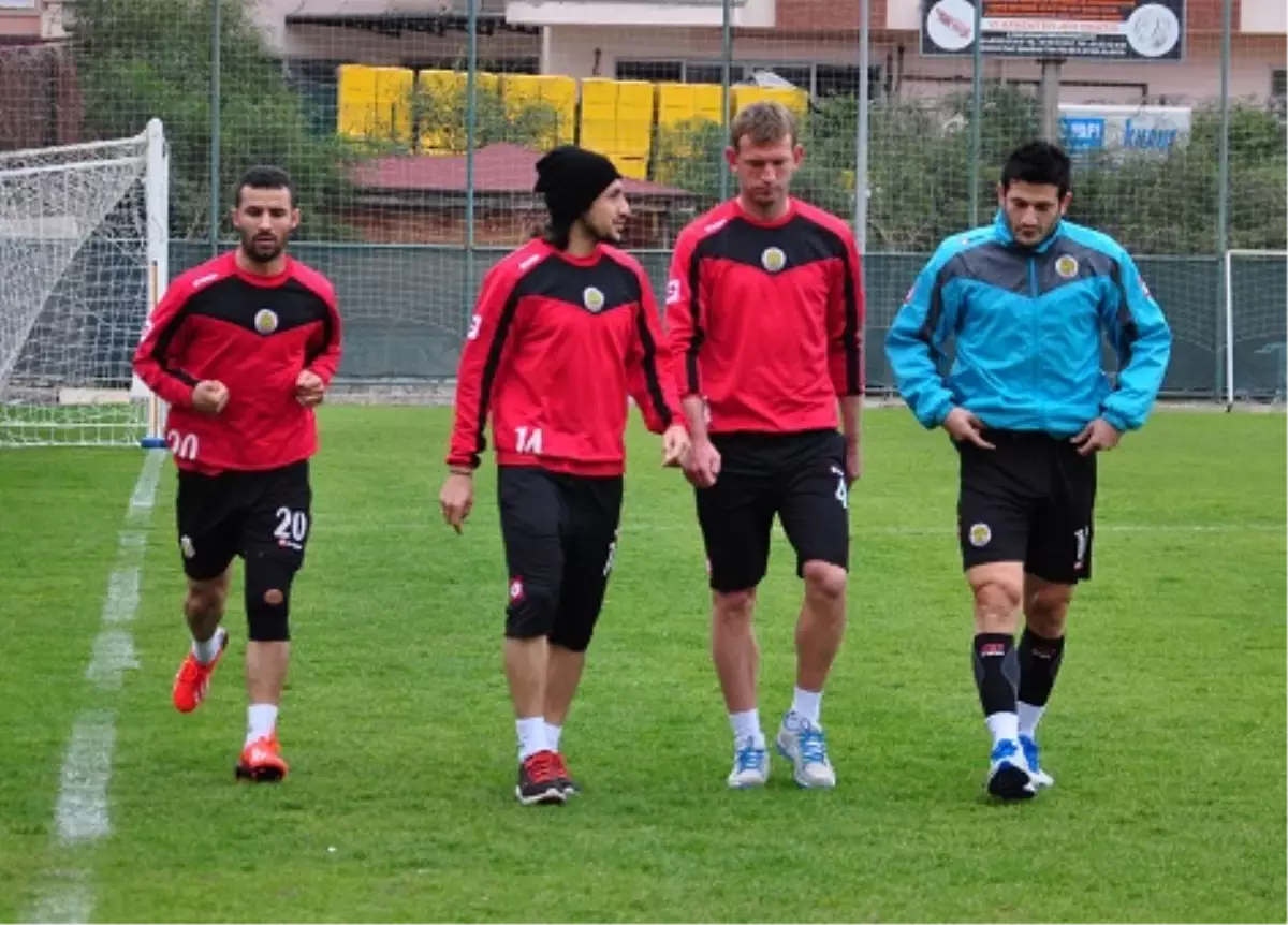Alanyaspor'da, İstanbul Güngörenspor Maçı Hazırlıkları