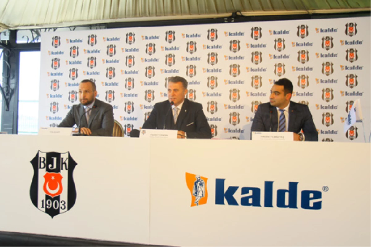 Beşiktaş JK ile Kalde Sponsorluk Anlaşmasını Yeniledi