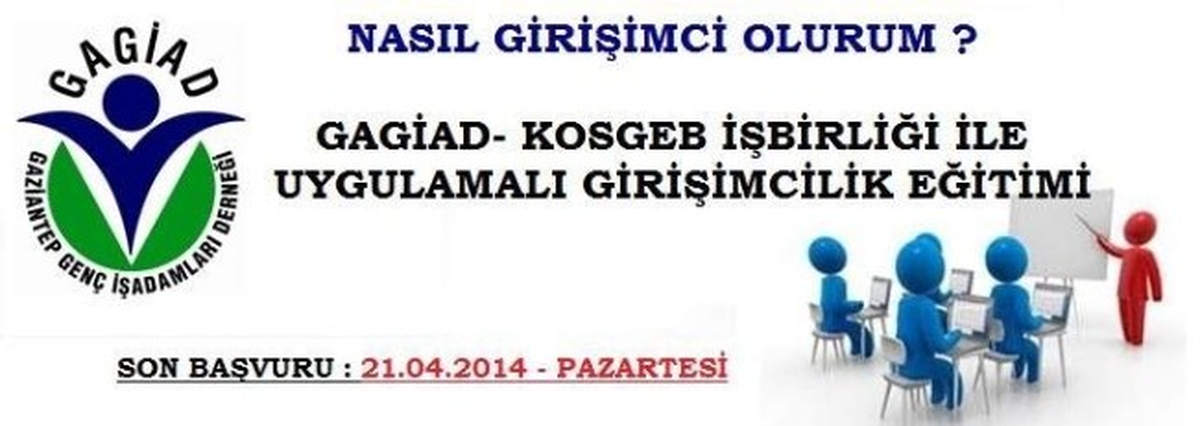 Gagiad\'dan Uygulamalı Girişmcilik Eğitimi