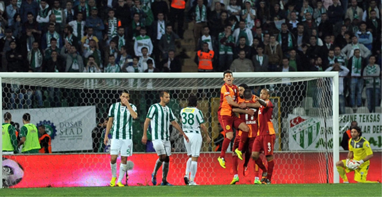 Galatasaray, Bursaspor\'u 5-2 Yendi