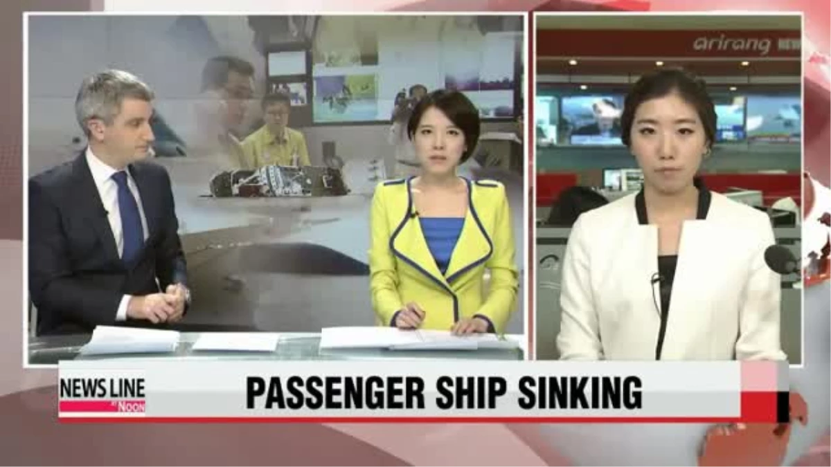 Güney Kore\'de Batan Yolcu Gemisi... Yetkililer 164 Kişi Kurtarıldı