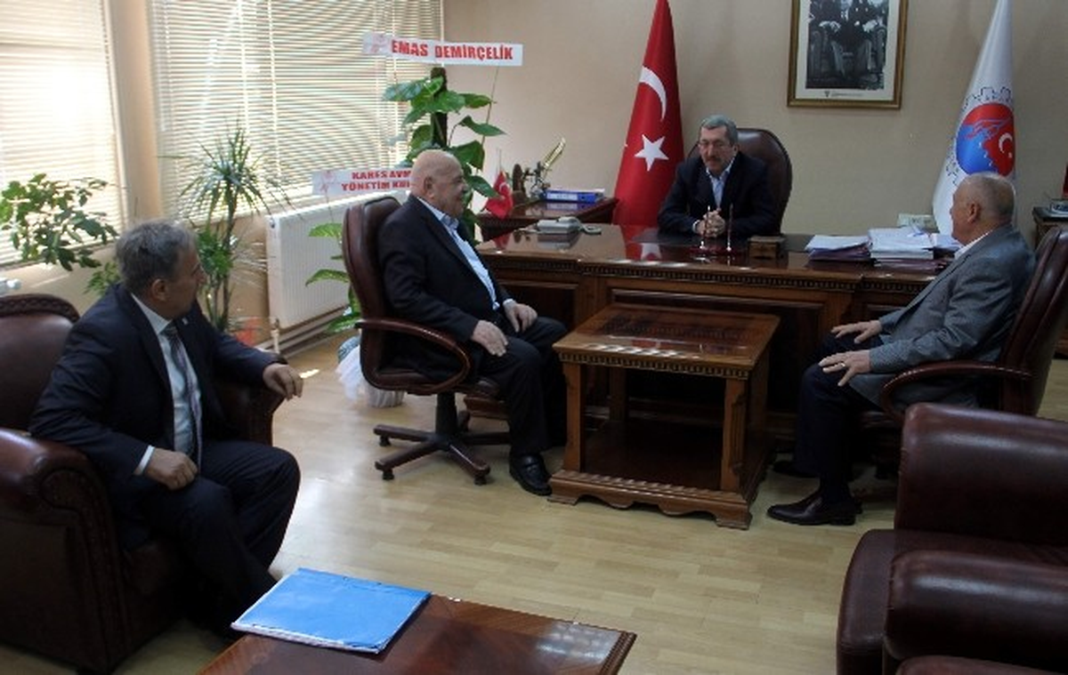 Kardemir Yönetiminden Başkan Vergili\'ye Ziyaret