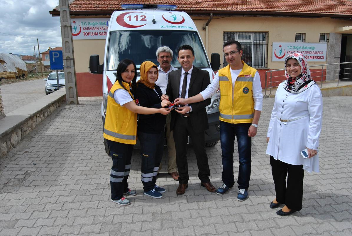 Kazımkarabekir 112 İstasyonuna Yeni Ambulans