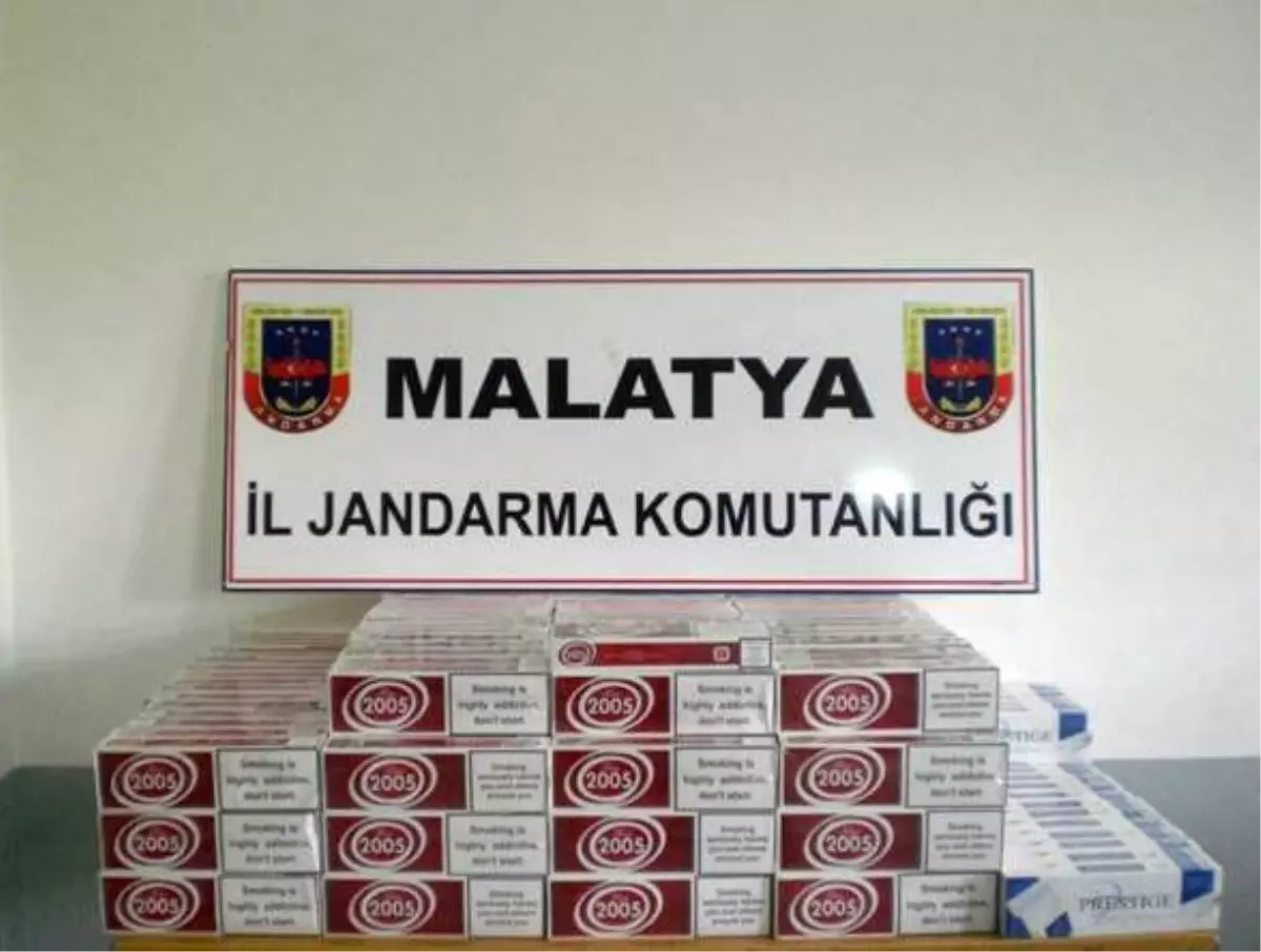 Malatya\'da Trende Kaçak Sigara Ele Geçirildi