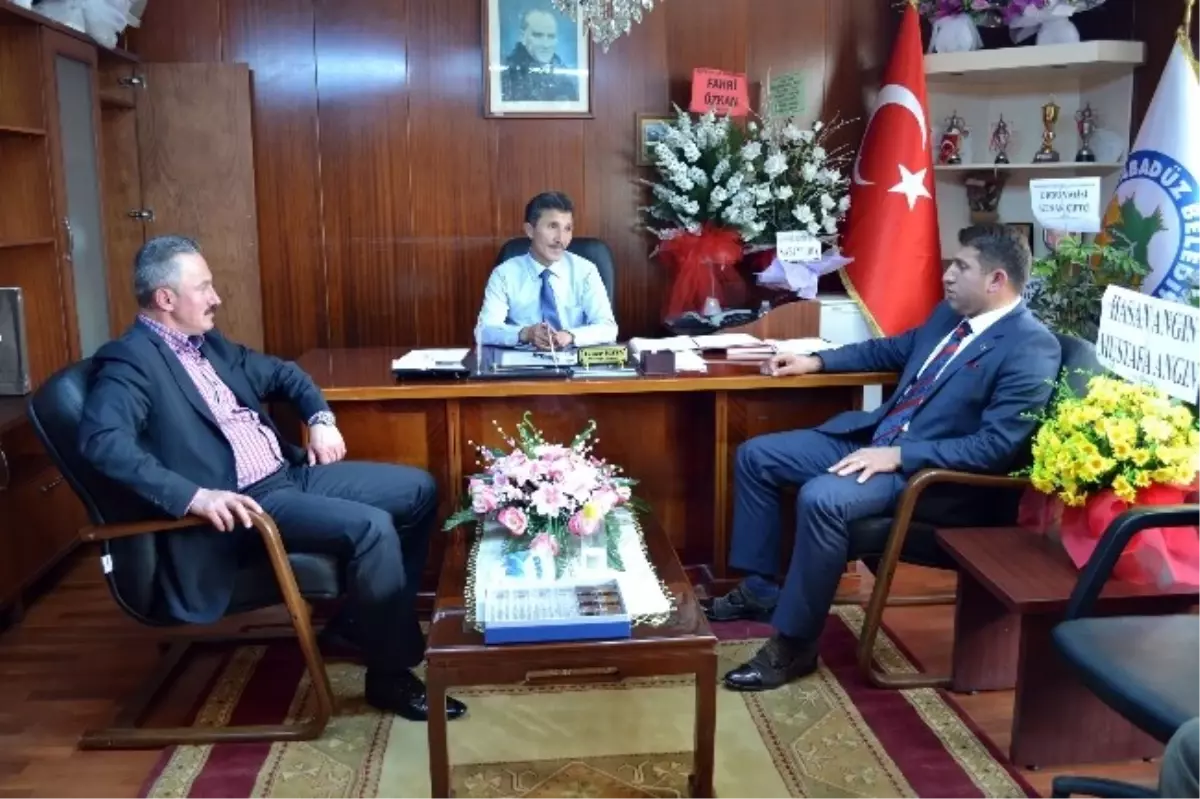 Ulubey Belediye Başkanı Türkcan'dan Kaya'ya Ziyaret