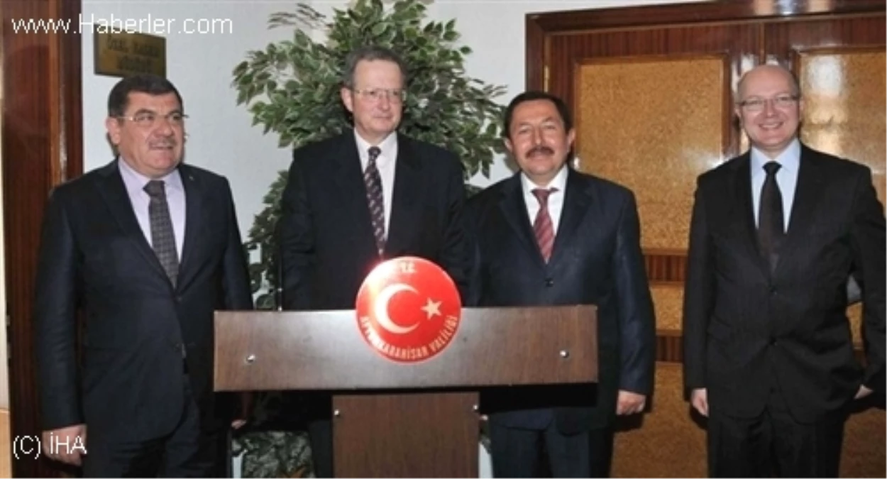 Belçika\'nın Ankara Büyükelçisi Trenteseau, Burdur\'u Ziyaret Etti