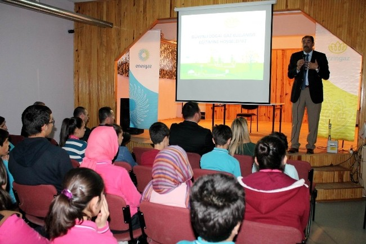 Erzingaz\'dan Güvenli Doğalgaz Kullanımı Eğitimi
