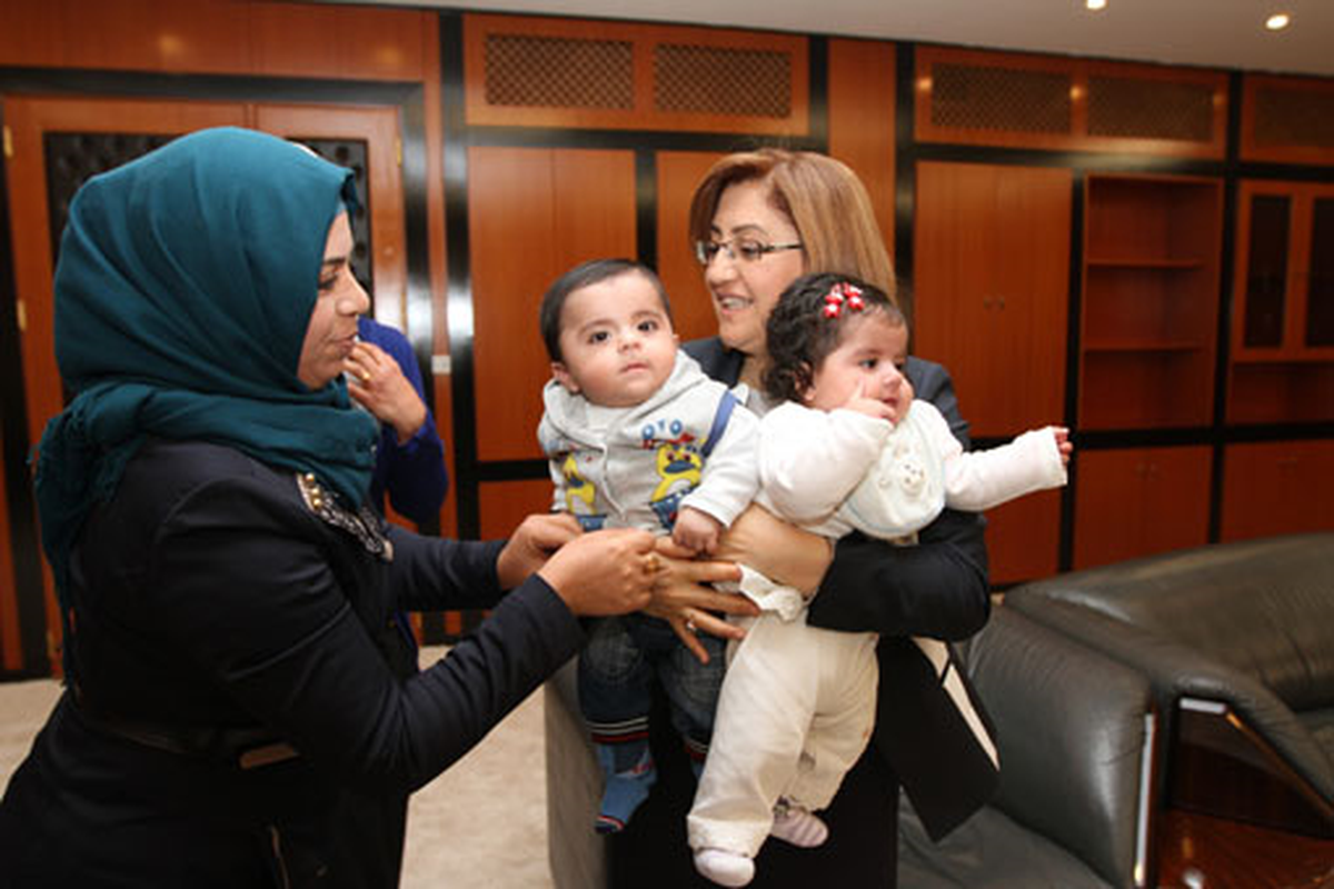 Fatma Şahin\'in En Küçük Ziyaretçileri