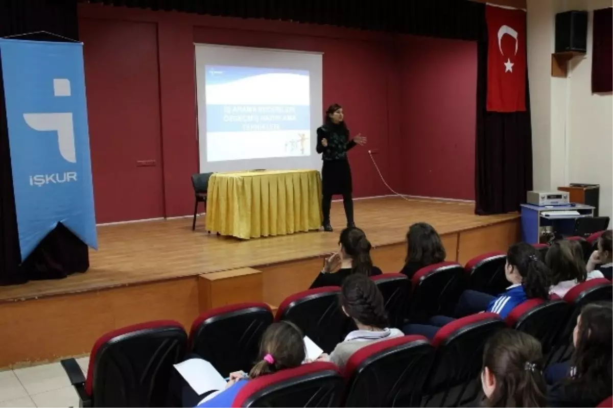 İşkur Okul Seminerlerine Devam Ediyor