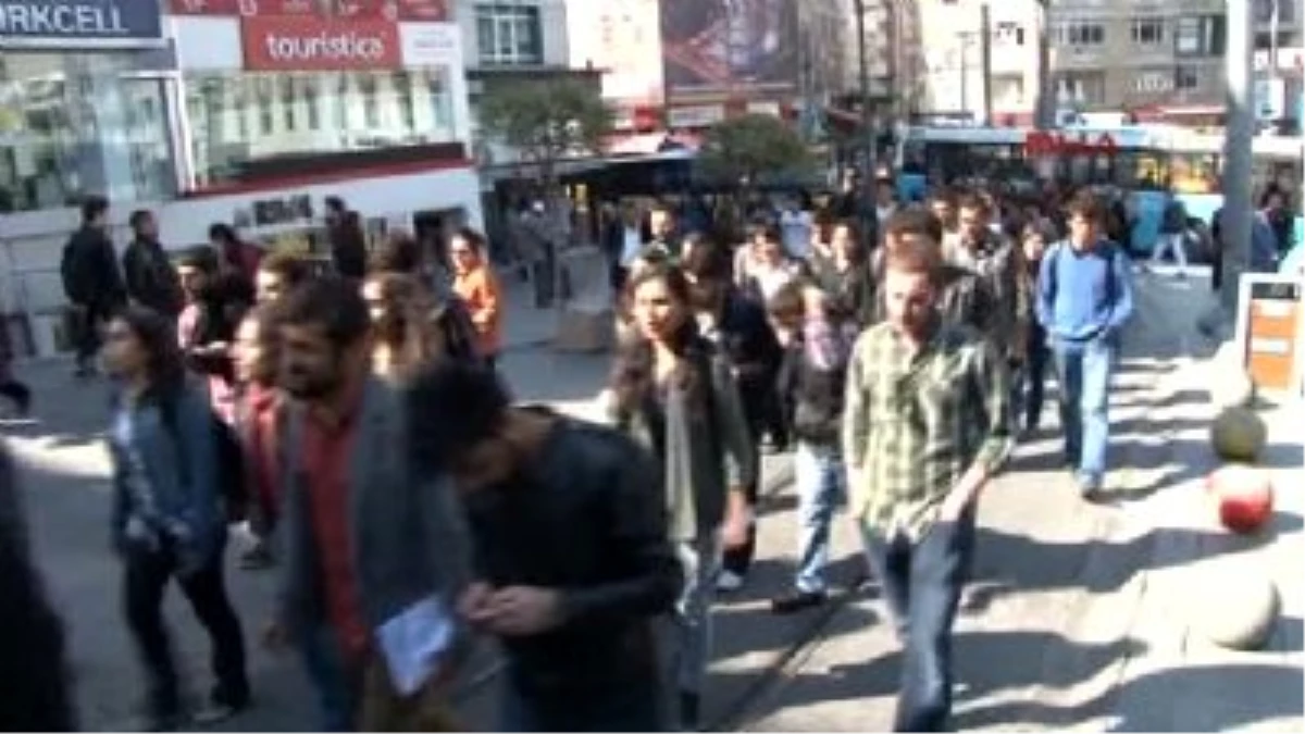 Marmara Üniversitesinde Çıkan Olayları Protesto Ettiler