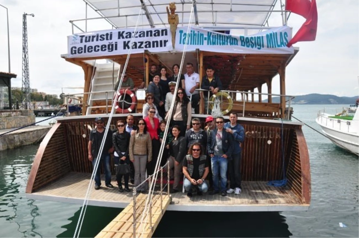 Milas\'ta Turizm Haftası Tekne ve Antik Kent Gezisiyle Kutlandı