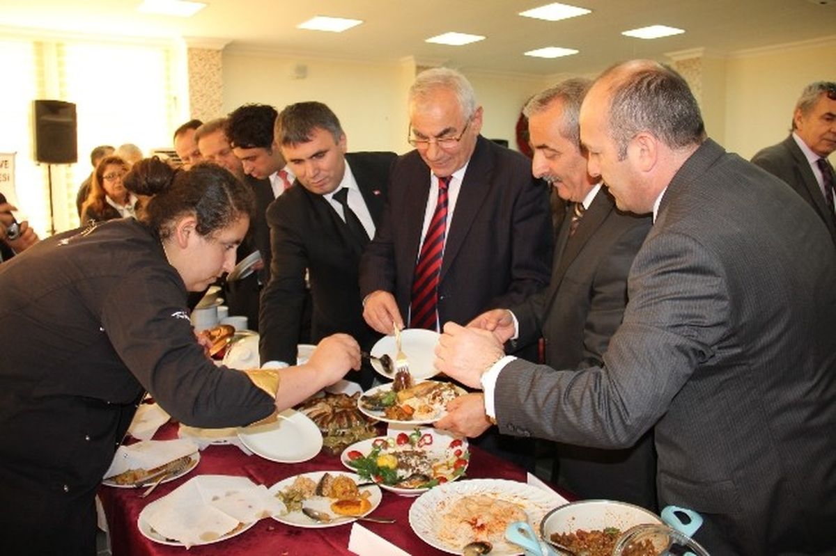 Samsun\'da Yemekler Yarıştı