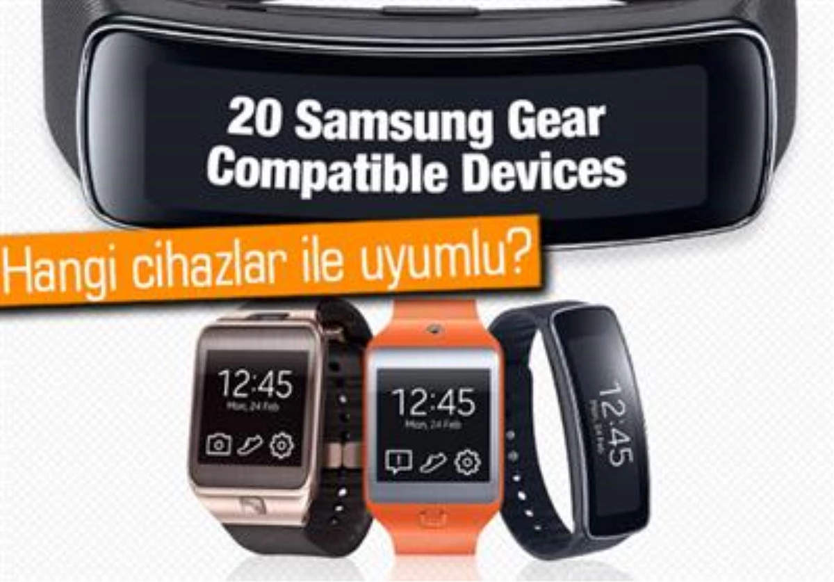 Yeni Galaxy Gear Serisinin Uyumlu Olduğu Cihazlar Açıklandı