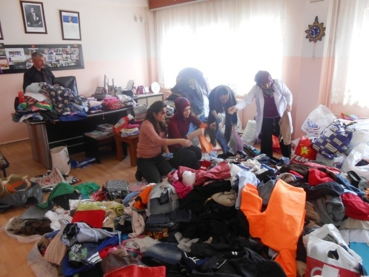 Aziziye\'de "Elden Ele Gönülden Gönüle Kardeş Okul Projesi"
