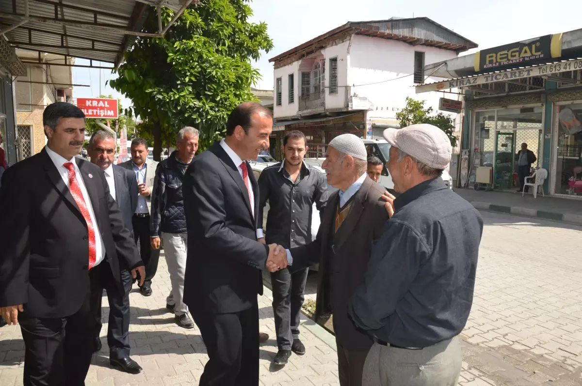 Belediye Başkanı Öztürk\'ten Esnaf Ziyareti