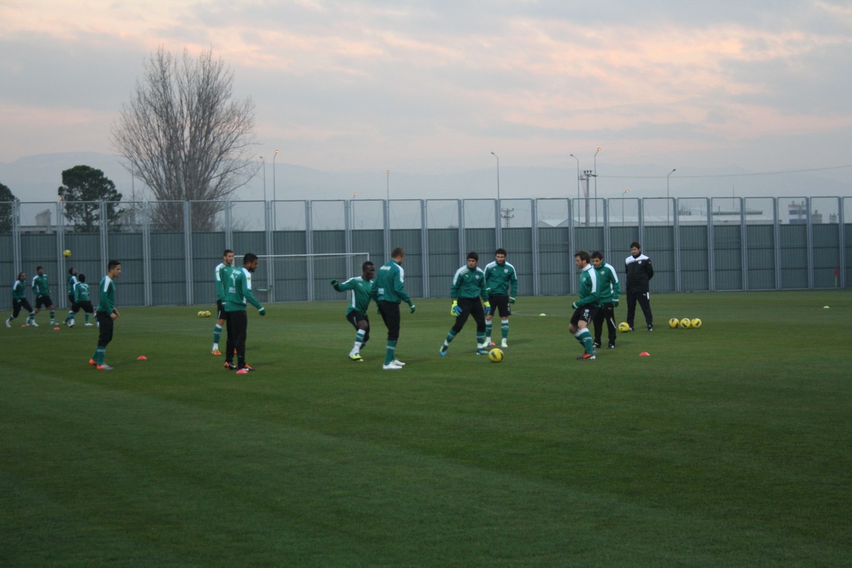 Bursaspor Hazırlıklarını Tamamladı