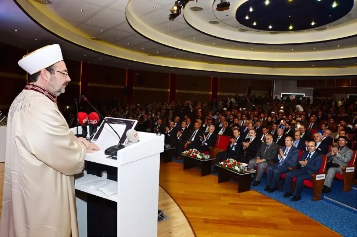 Diyanet İşleri Başkanı Görmez, Erzurum\'da