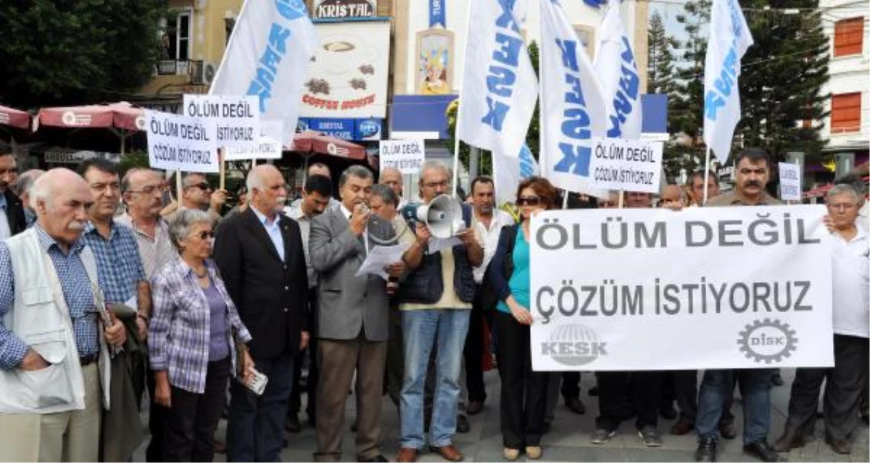 KESK Antalya Şubesinden 21 Tutuklu İçin Eylem