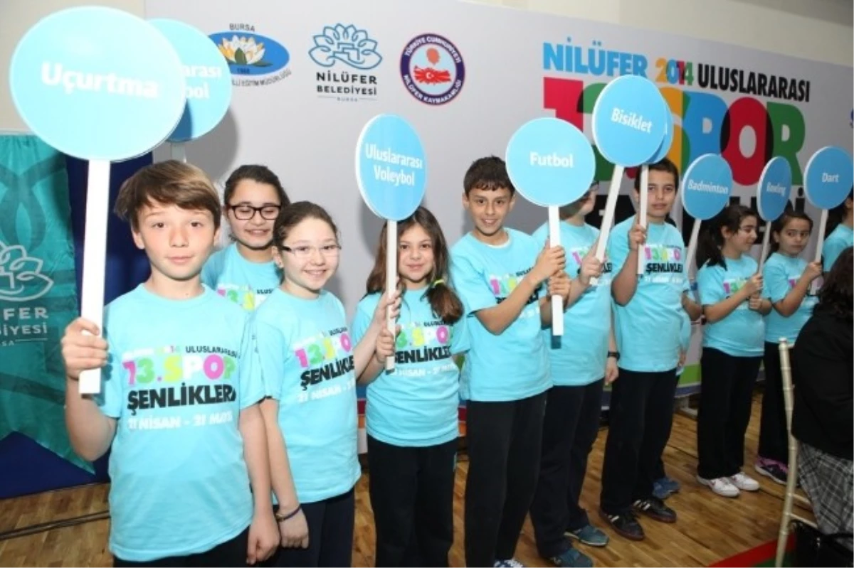 Nilüfer\'de 13. Uluslararası Spor Şenlikleri Başlıyor