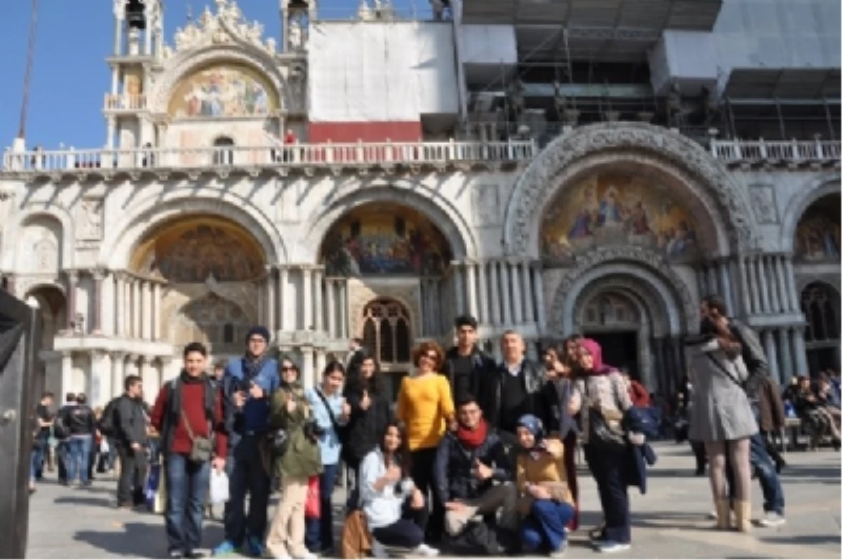 Sarıkamışlı Öğrenciler Staj İçin İtalya\'ya Gitti