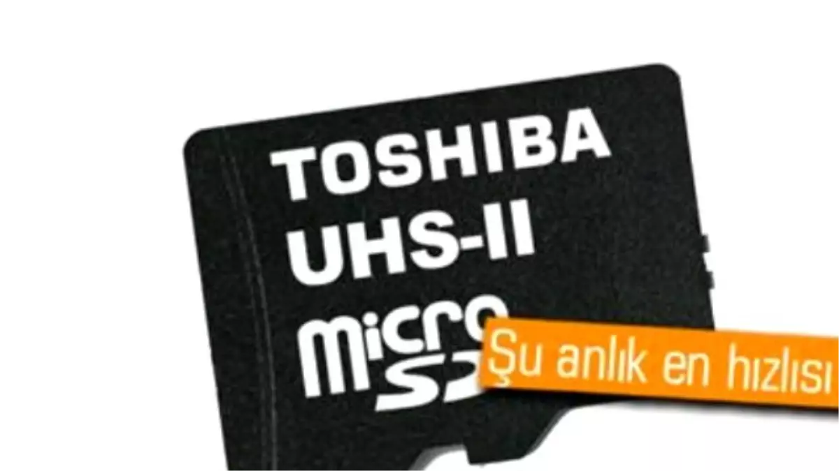 İşte Dünyanın En Hızlı Microsd Kartı