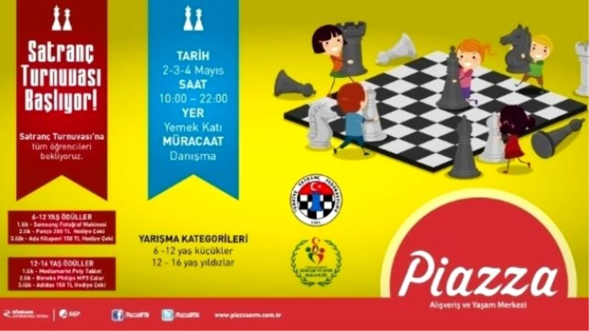 Şanlıurfa Piazza\'da Satranç Turnuvası Yapılacak