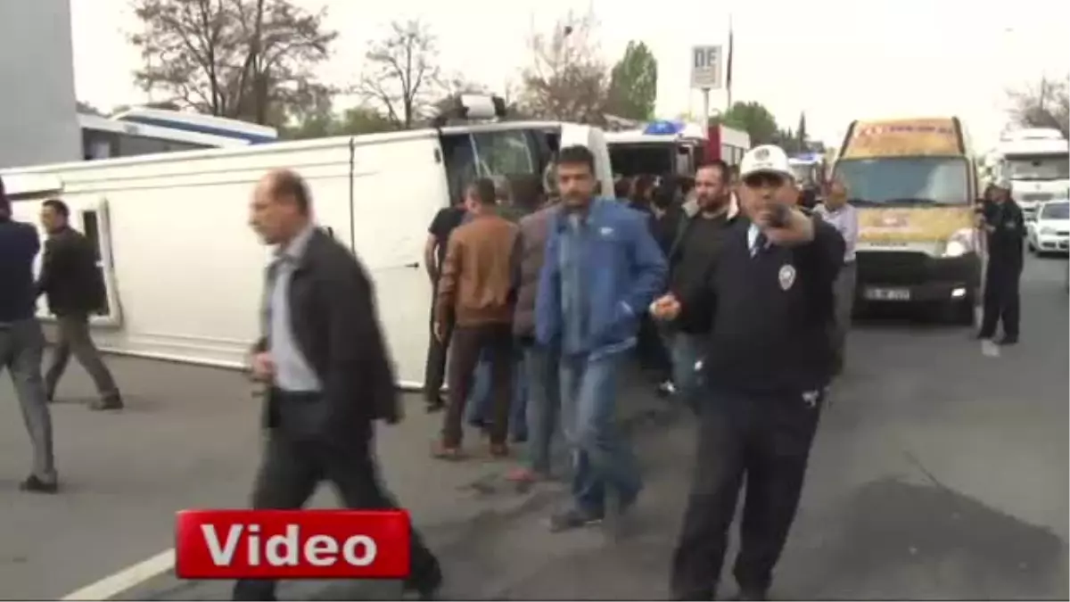 Ankara\'da Trafik Kazası