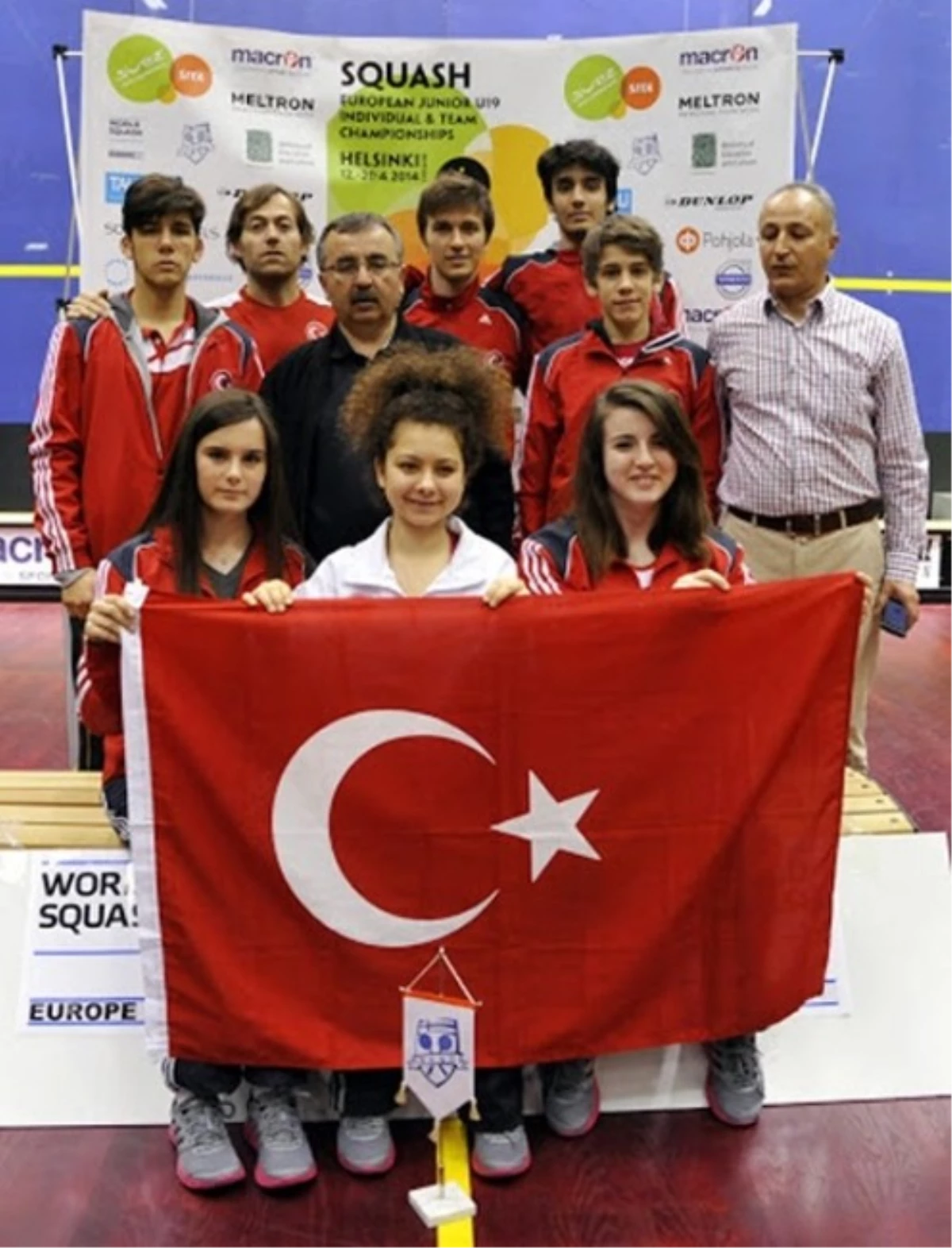 Avrupa Squash Federasyonundan Squash Türk Milli Takımına Faır Play Ödülü