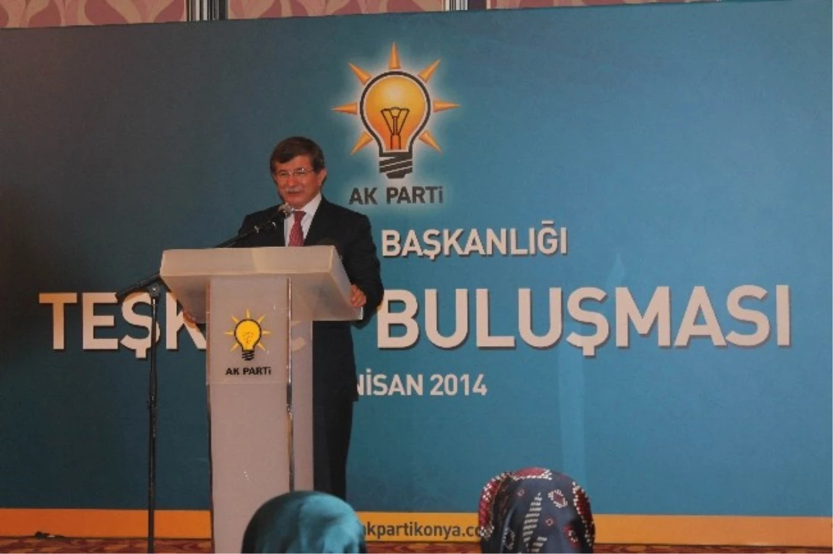 Bakan Davutoğlu Konya\'da