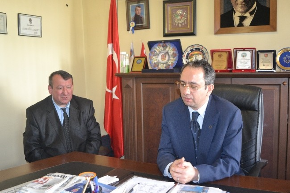 Çerkezköy Kaymakamı Metin Kubilay\'dan Şoförler Otomobilciler Esnaf Odası\'na Ziyaret