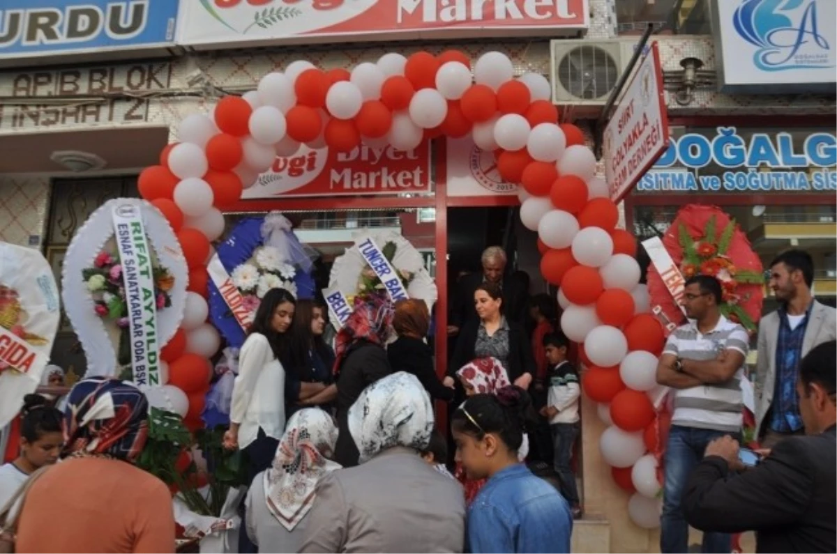 Siirt\'te Çölyak Hastaları İçin Diyet Market Açıldı