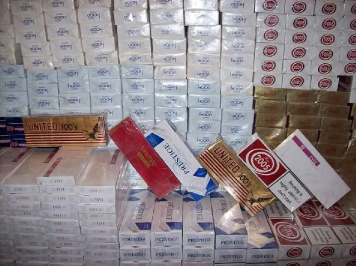 Erzincan\'da 8 Bin Paket Gümrük Kaçağı Sigara Ele Geçirildi