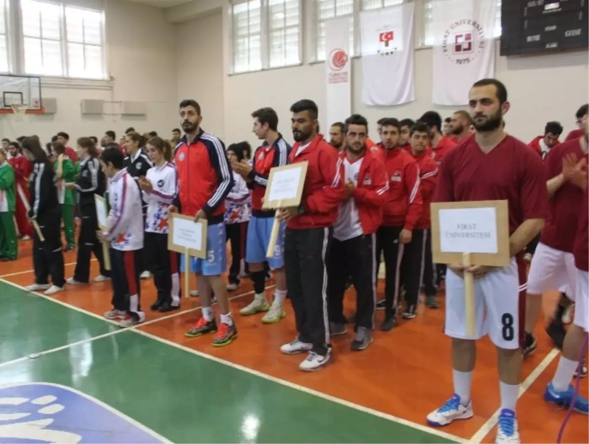 Fırat Üniversitesi, Ünilig Basketbol Müsabakalarına Ev Sahipliği Yaptı