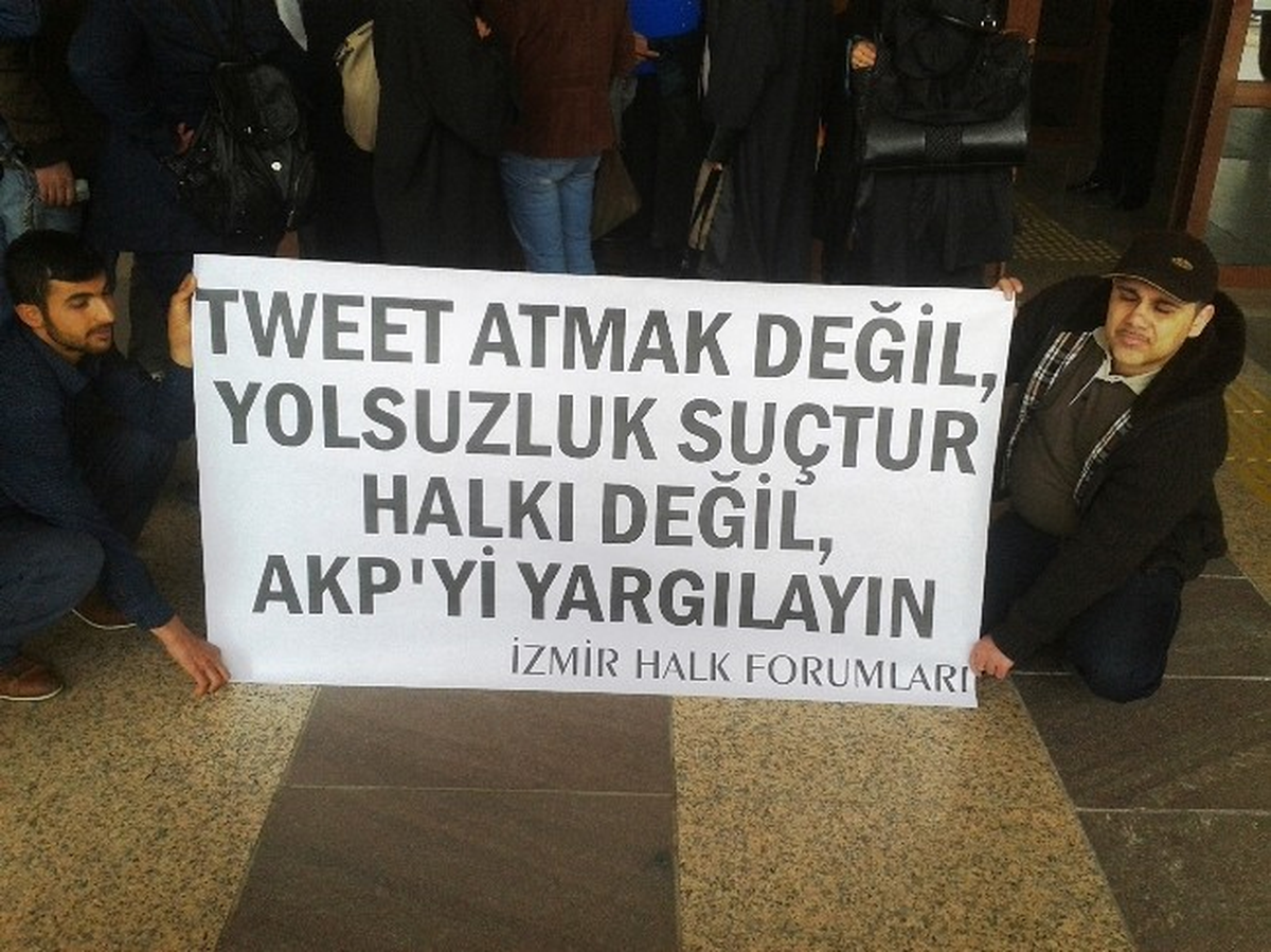 İzmir\'de Twitter Davası