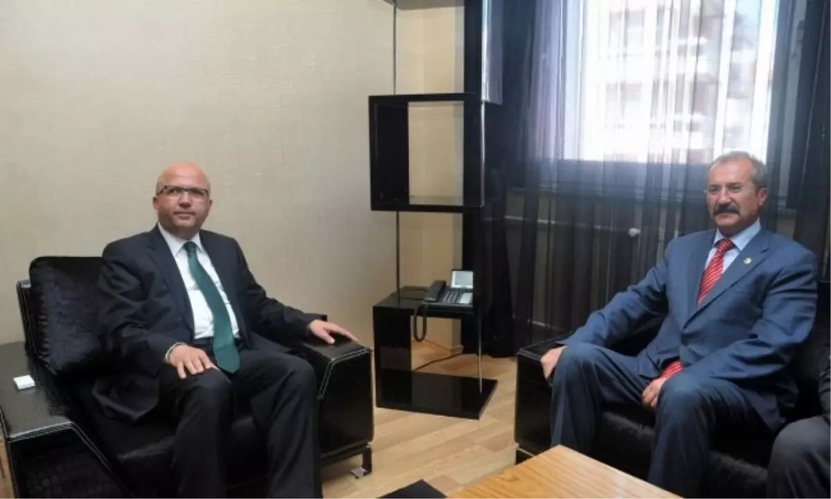 MHP'li Milletvekili Kemalettin Yılmaz'dan Başkan Çoban'a Ziyaret
