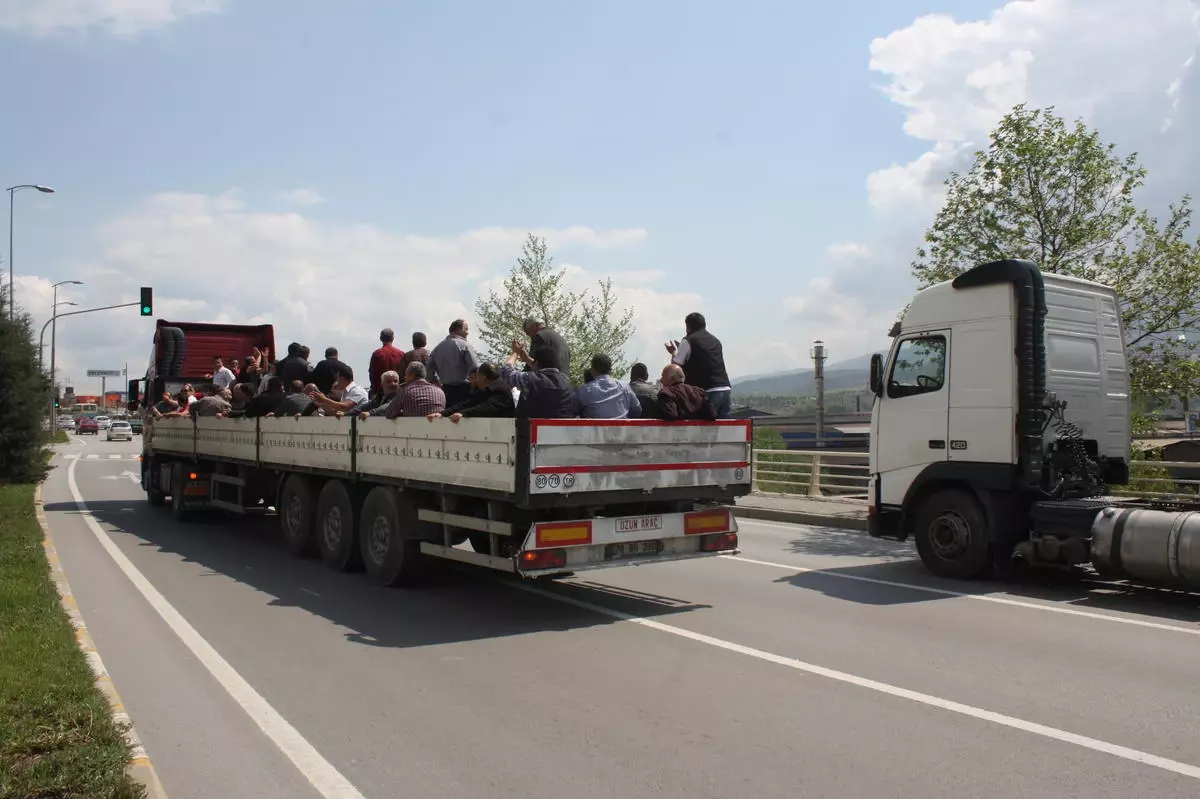 Nakliyecilerden Haksız Rekabet Protestosu