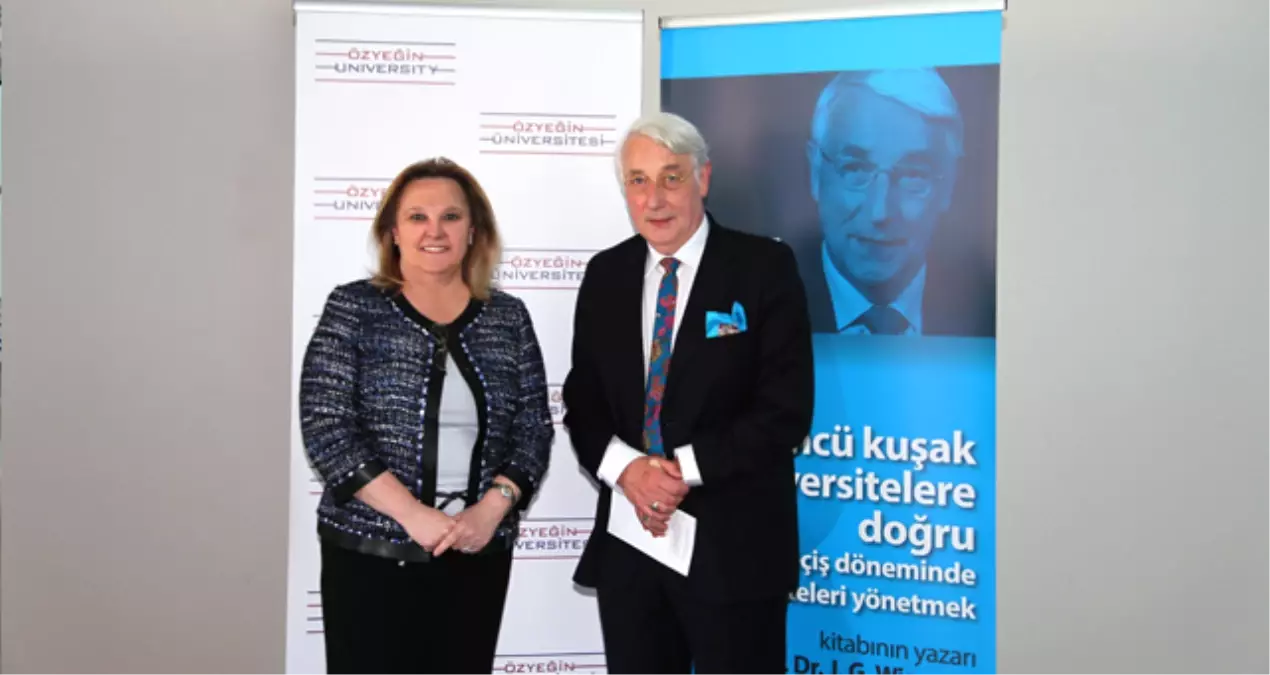 Prof. Dr. J. G. Wissema, Özyeğin Üniversitesine Konuk Oldu